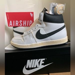 Jordan Air Ship PE SP x A Ma Maniere Summit White/Black DX4976-100 Men’s Sz 12